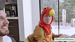 stepmom and teen dive into family group pussy licking blowjobs and old young sex