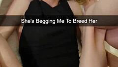 ovulating milf begs daddy breed her cheating snapchat fuck