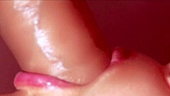 Old Blonde Seduces Japanese Wife Cheating Blowjob Cum Mouth Closeup