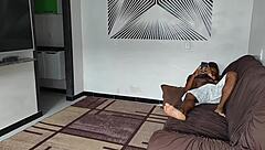 Neighbor fucks hot niece while wife away?