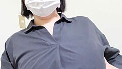 hey this married bride shakes hips lewdly masturbating