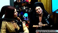 brazilian ebony latinas ignite podcast with hot pussy licking orgy