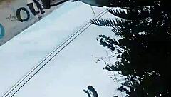 exhibitionist bares ass for intense anal pounding