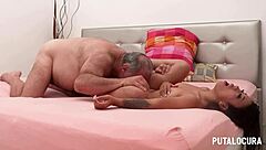 torbe catches petite colombian lore and pounds her tight pussy hard