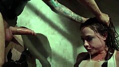 hard deep fucking slaps beautiful girl's big tits ass