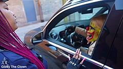 Officer Charlie Arrests Clown Gibby For Ebony Office Domination