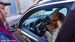 Officer Charlie Arrests Clown Gibby For Ebony Office Domination