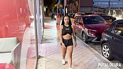 torbe catches petite colombian lore and pounds her tight pussy hard