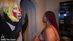 Officer Charlie Arrests Clown Gibby For Ebony Office Domination