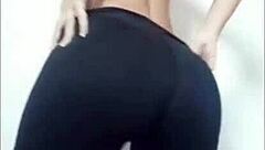 Heyya's Latina Ass Dance Reveals Juicy Pussy Tease