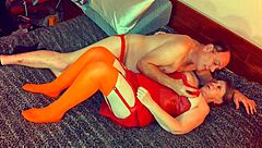 Velma Dinkle's Sweet Pussy Tastes Divine as Granny Gets Eaten