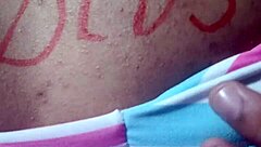 shemale verification video shows off her hot curves