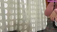 redhead wife swaps lover's cum kiss then rides husband rough