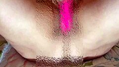 granny teases huge saggy tits fingering old pussy