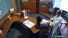 Hey virgin, ready for your first doctor cock in hospital fuck?