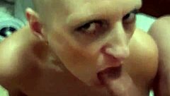 German Milf Sandra Devours Cock in Explosive Blowjob!