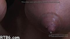 gagged beauty chokes on rough cock joy!