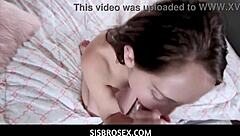 stepbro pounds nickey huntsman hard from above