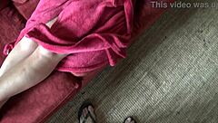 perverted MILF pisses close-up for horny viewer