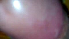 mommy masturbates in bed then jerks monster cock