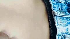 Jerk Off To This Sexy NRI Girlfriend's Tight Pussy In Car!