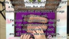 lilly the secretary's nylon feet in fetish box vol 2