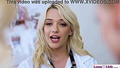 Blonde Milf And Young Partner Share Intimate Oral Bedroom Moments Together