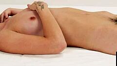 khloe kingsley hairy pussy fingering orgasm solo