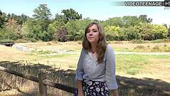 18yo french girl toys pussy first casting old young