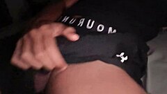 dude your big cock jerks loud moans bed workout