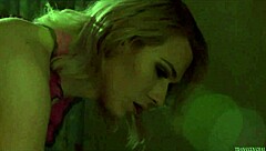 Hot bbw shemale takes monster cock deep in her big ass