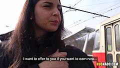 stacy sommers watches me jerk on crowded tram