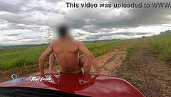 couple fucks outdoors with cars watching every thrust