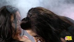 Big Booty Lesbo Cheerleaders Eat Pussy!