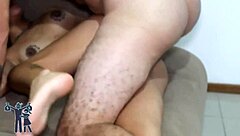 esperei ela sair pra o marido foder e gozar na minha buceta