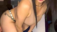 colombian milf home alone invites young friend's best buddy