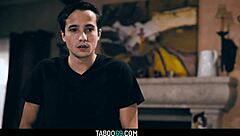 busty milf krissy lynn blows neighbor while husband waits