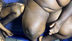 african monster cock ravages three black teen lesbians in wild orgy