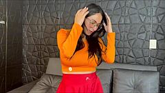 Jenifer Play's Scooby Doo Velma Anal Cowgirl Cosplay Fuck