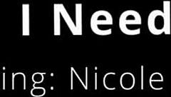 Skip school Nicole Luva needs vibrator orgasm now