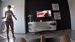 Secret Caught Tease Leads to Wet Mutual Pleasure