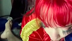 Petite blonde fucks like Harley Quinn in raw creampie cosplay homemade