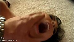 Euro Busty Babes Georgiana Jasmine Black Cum on Natural Tits