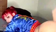 Petite blonde fucks like Harley Quinn in raw creampie cosplay homemade