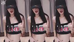 Sexy Chinese Babe Dances with Big Tits and Slim Body