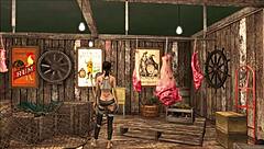 Teasing Brunette In Slutty Fallout Fashion