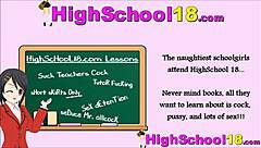 teacher's big cock tempts class notes into hardcore fucking