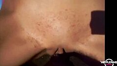 Nippleringlover Fucks Outdoors at Beach Pierced Nipples Pussy Stretched