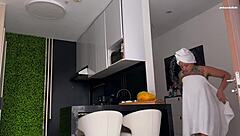 Hot Wife Deepthroats Husbands Friend Sloppy