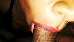 sneak in for sexy mexican blowjob ending in creamy lip cumshot